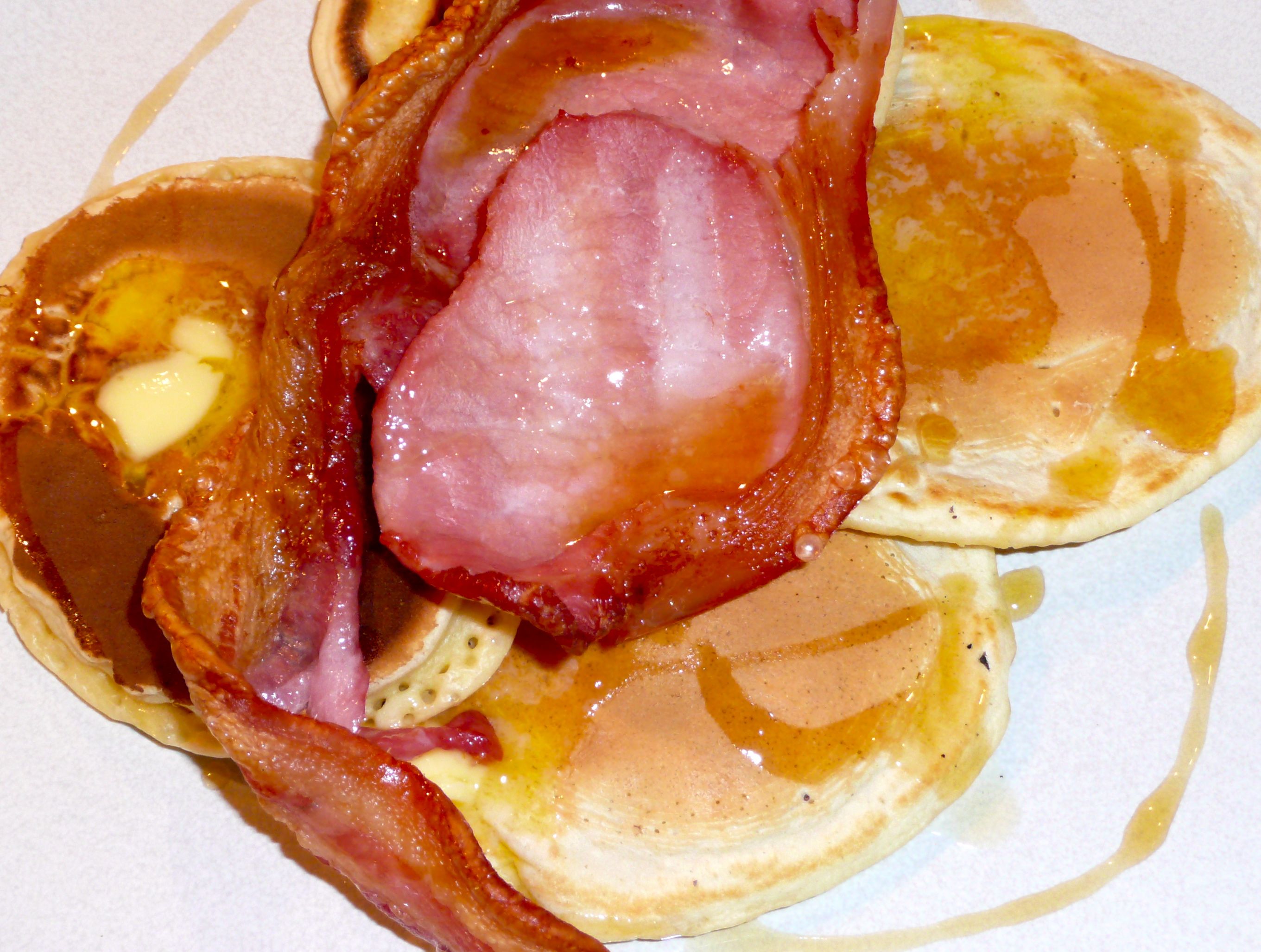 bacon and pancakes bacon and pancakes