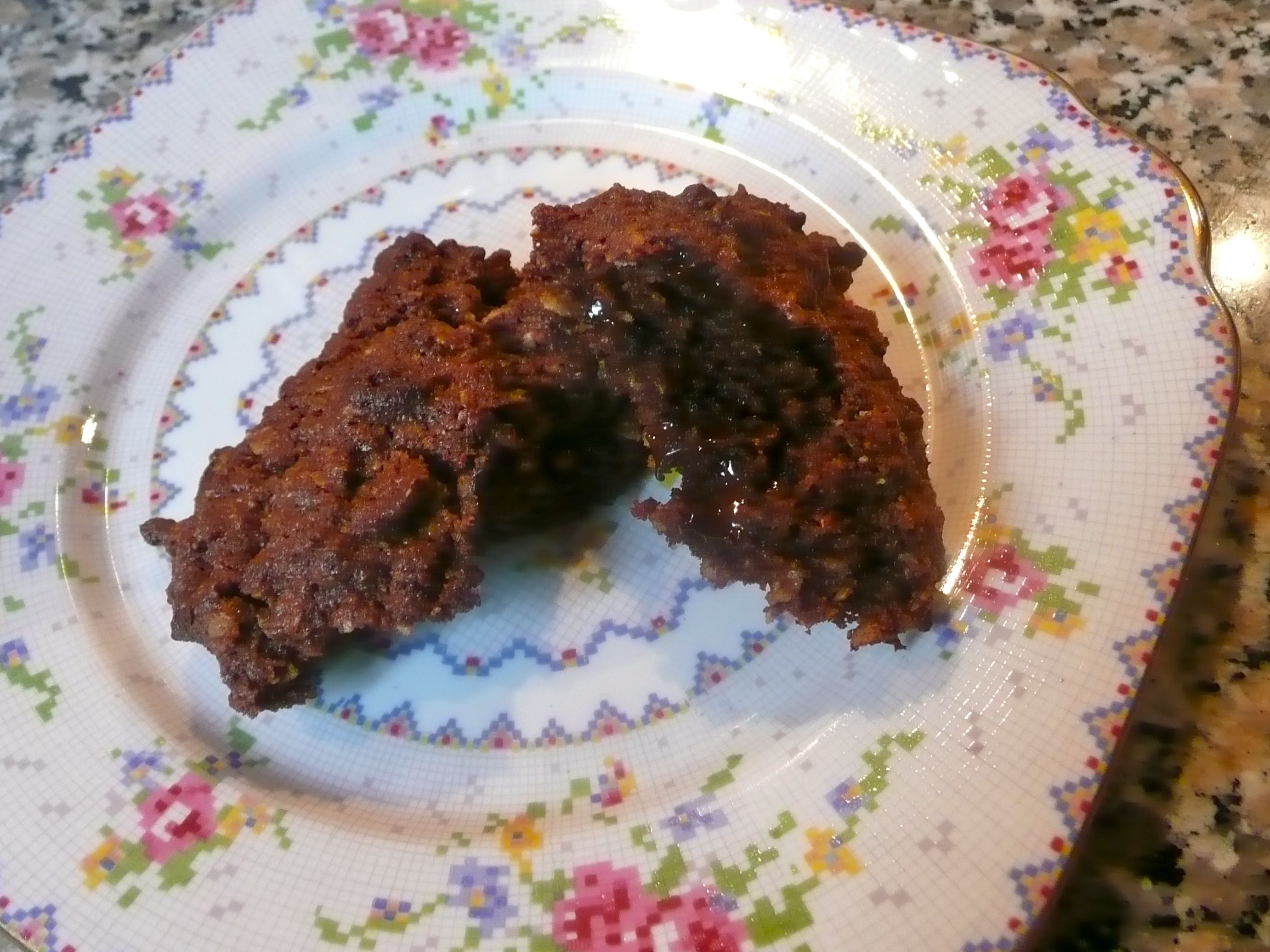choc oat cookie