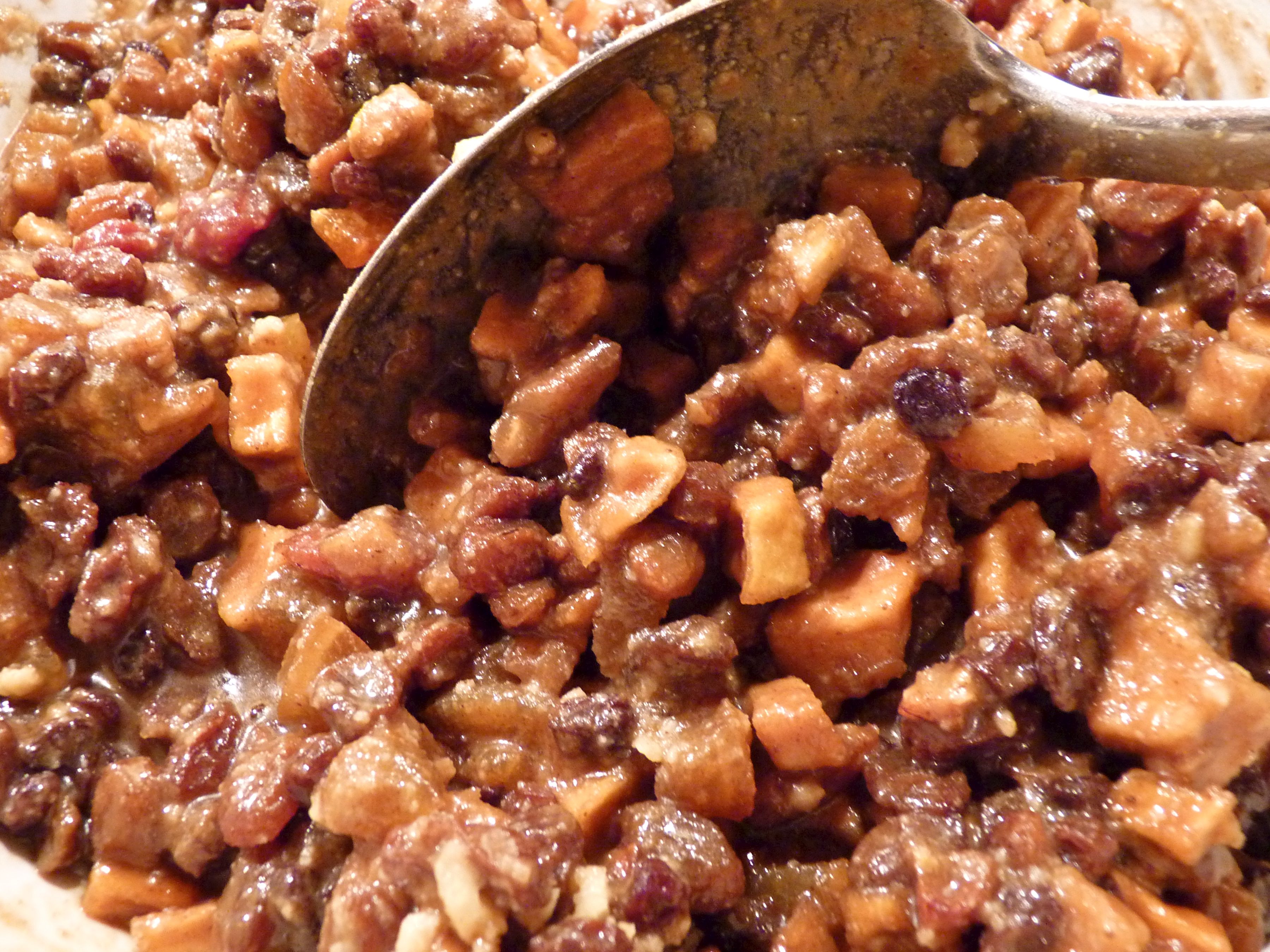 mincemeat after gentle cooking